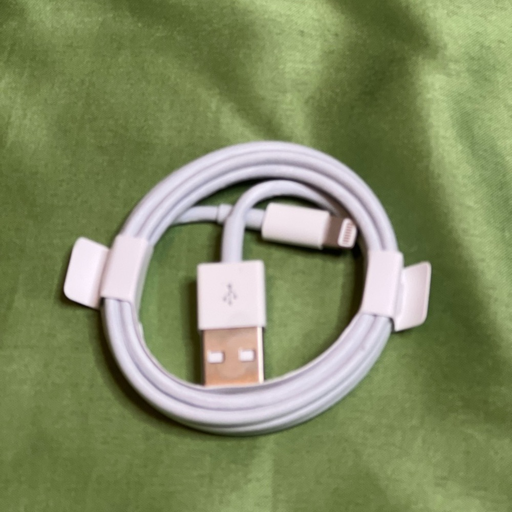 White USB Charging Cable